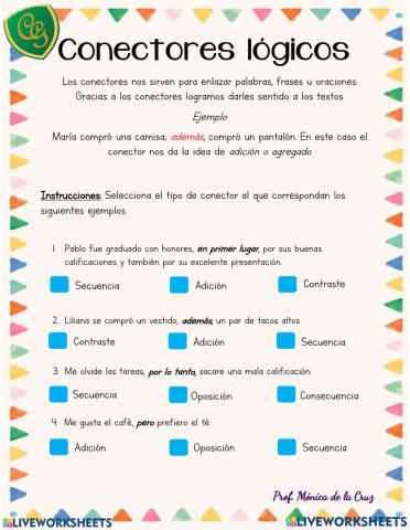 Conectores lógicos
