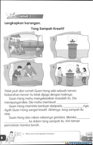 Tong sampah kreatif 1
