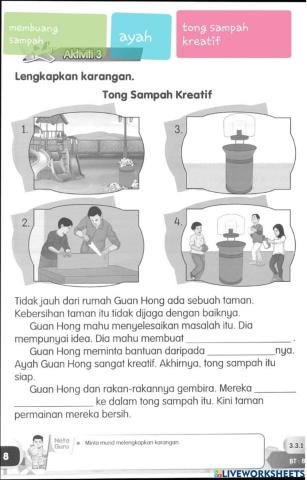 Tong sampah kreatif 3
