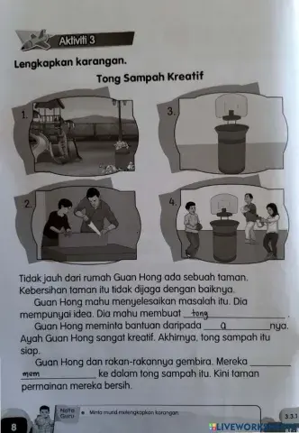 Tong sampah kreatif 2