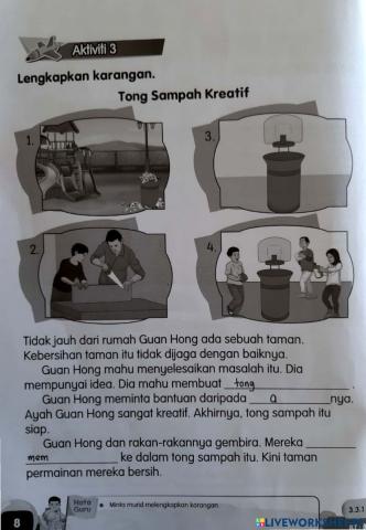Tong sampah kreatif 2