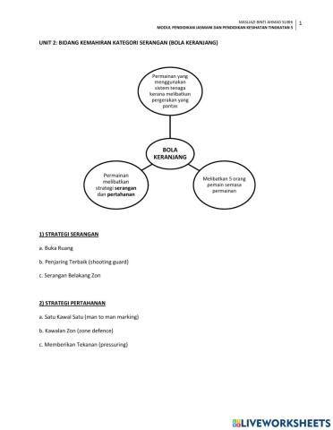Unit 2: bidang kemahiran kategori serangan