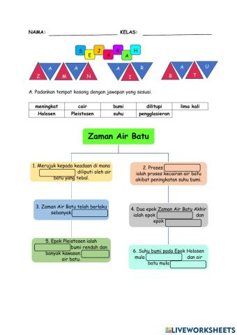 Sejarah Tahun 4: Zaman Air Batu
