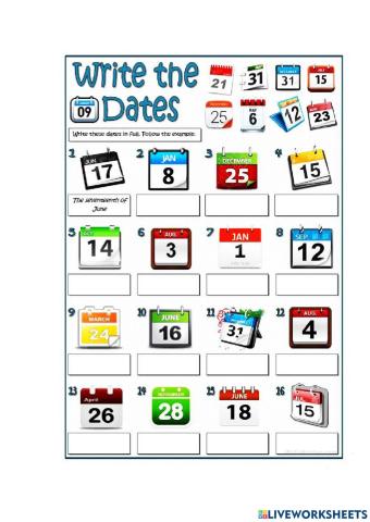 Dates