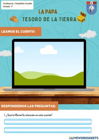 Plan Lector: La papa, tesoro de la tierra
