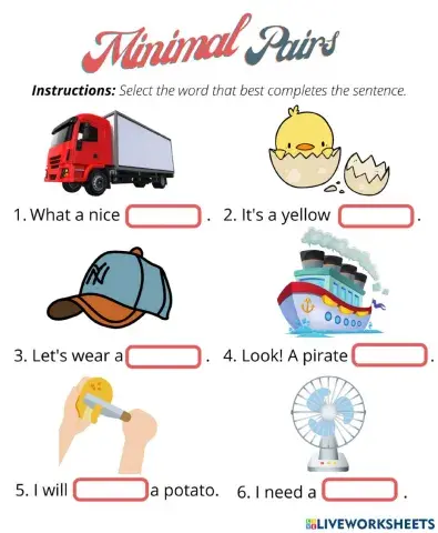 Minimal pairs -æ- vs -ʌ- and -i- vs -I-