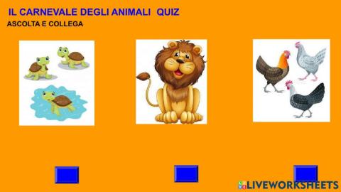 Quiz Il Carnevale degli animali
