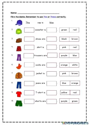 This These (Clothes)