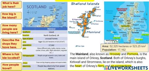 Mainland Shetland