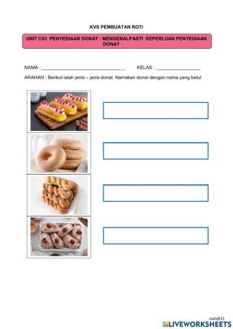 C03 Penyediaan Donat