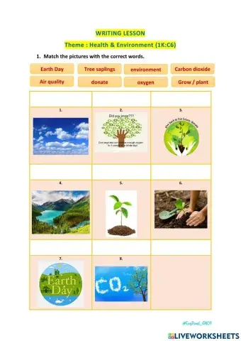 GN09 - Writing Skill - Earth Day