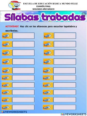 Evaluación de lengua