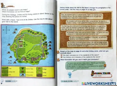 KSSR Year 6 Unit 5: Travel -- Read and Rearrange the Paragraphs