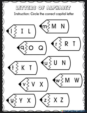 Letters of alphabet (B)