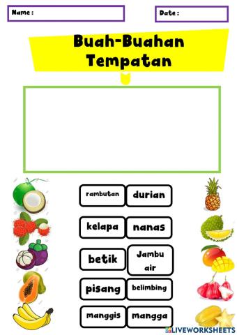Buah-buahan Tempatan