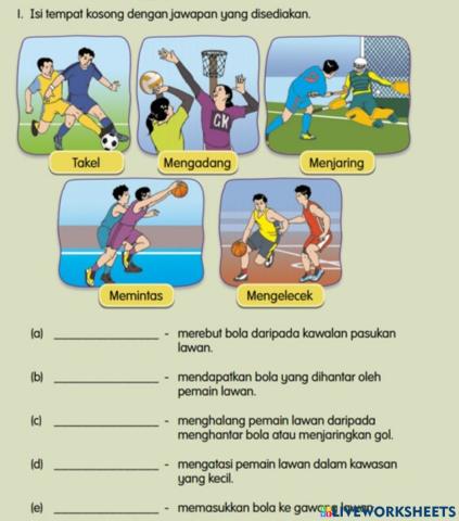 Pjpk tahun 4 johan kategori serangan