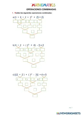 Operaciones Combinadas