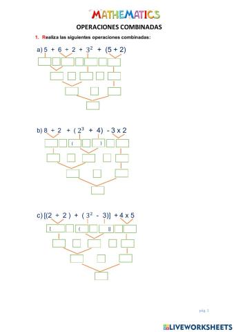 Operaciones Combinadas