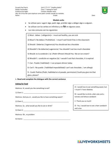 Class 7 unit 2 7th grade