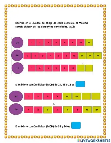 Divisores de un número