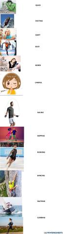 kids 4 review adjectives and sports