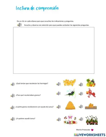 Lectura de comprensión