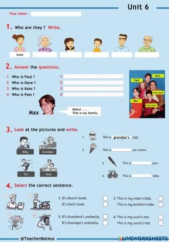 FF 1 - Unit 06 - Test 1