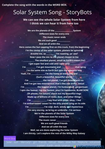 Solar System Song - StoryBots