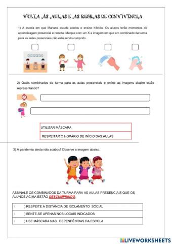 Regras de convivência