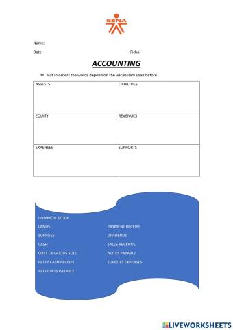 Vocabulary Accounting