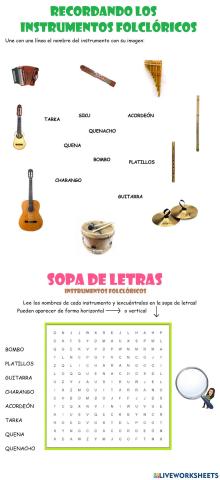 Instrumentos folclóricos