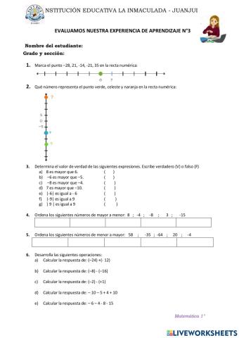 Resuelve problemas de cantidad