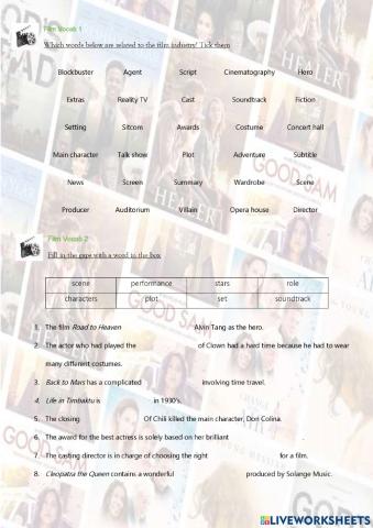 Film Vocab
