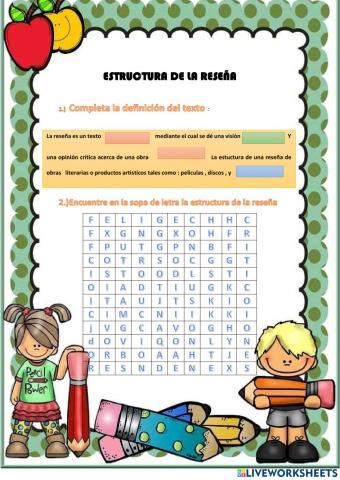 Escribo comentarios sobre obras artísticas