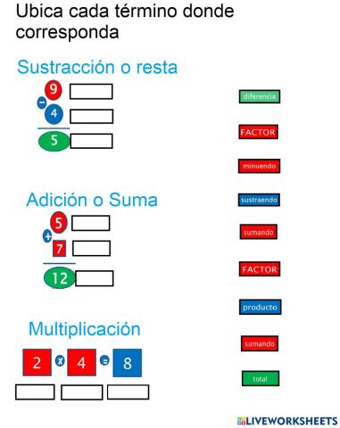 Partes de operatoria
