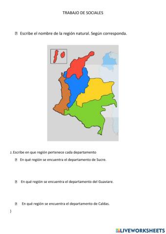Guia de regiones Naturales