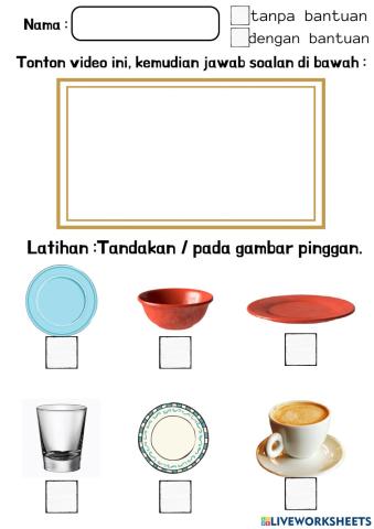 Alatan Makan dan Minum