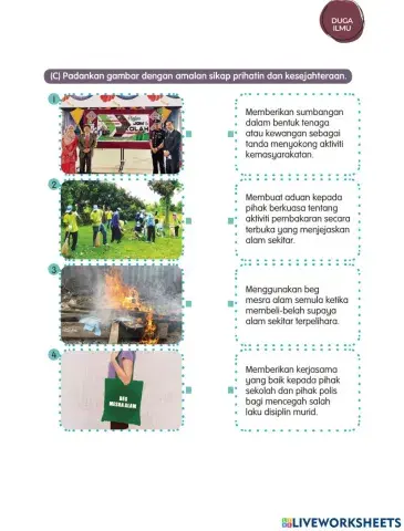 Sikap Prihatin Untuk Kesejahteraan Bersama