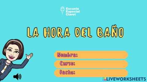 Ficha complementaria -La hora del baño-