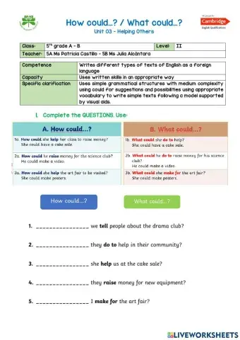 How could - What could