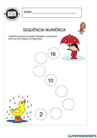 Sequência  númerica