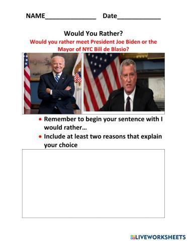 Would you rather