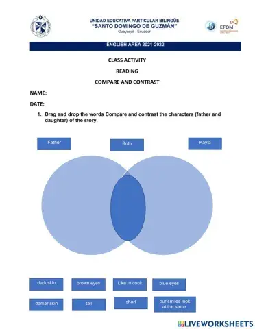 Compare and contrast