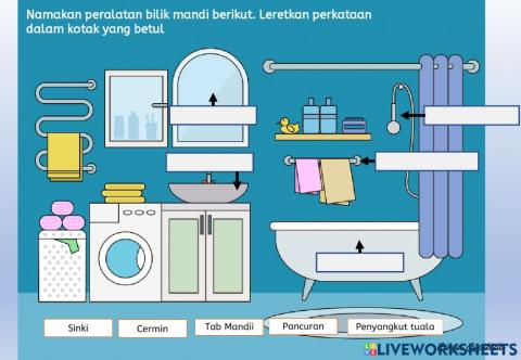 Peralatan bilik mandi dan tandas