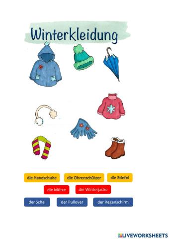 Winterkleidung