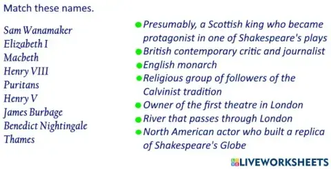 The Elizabethan theatre