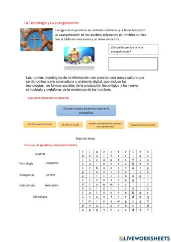 La Tecnología y La evangelización