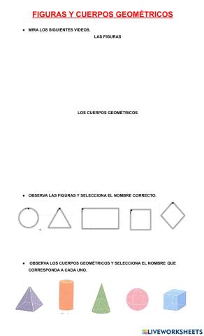 Figuras y cuerpos