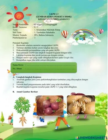 LKPD Rancangan Kegiatan Pembelajaran 1.3