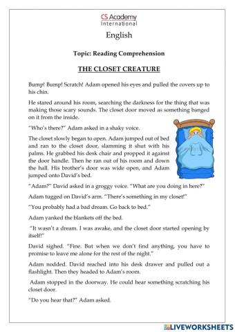 Reading Comprehension